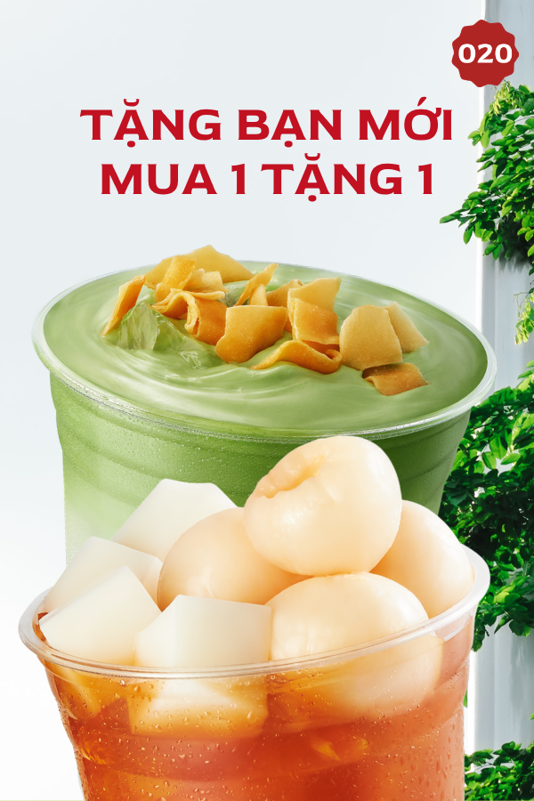 Tặng bạn mới Mua 1 Tặng 1 Highlands
